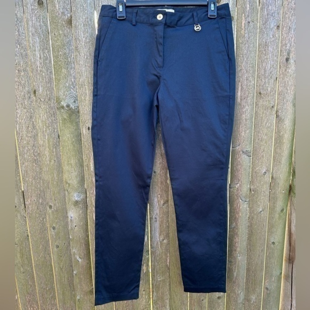 MICHAEL‎ Michael Kors Women’s Navy Ankle Pant Trousers (Size 4) - Picture 2 of 10